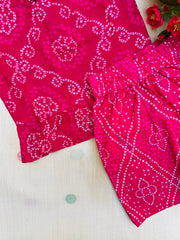 Pink Bloom - Frill top & Shorts Set 3 - 4yrs